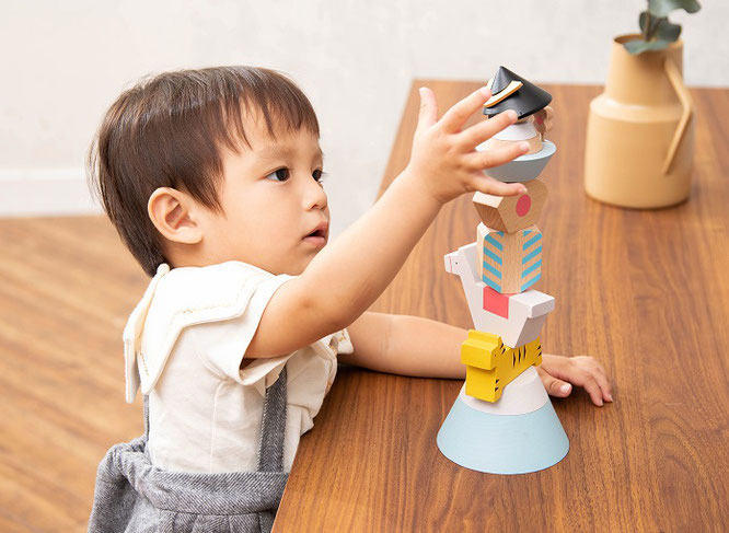 プーカのたんたんご　積んで遊ぶ