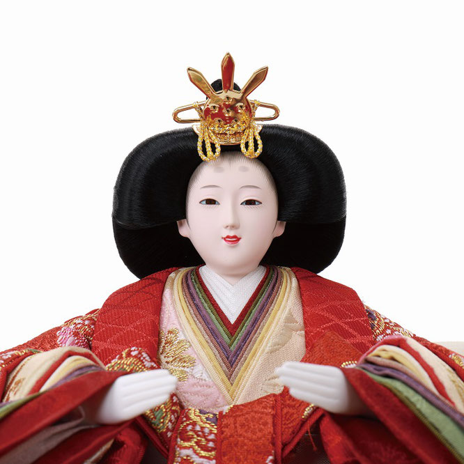 ひな人形 親王飾り（4L11-HH-164）女雛（顔）
