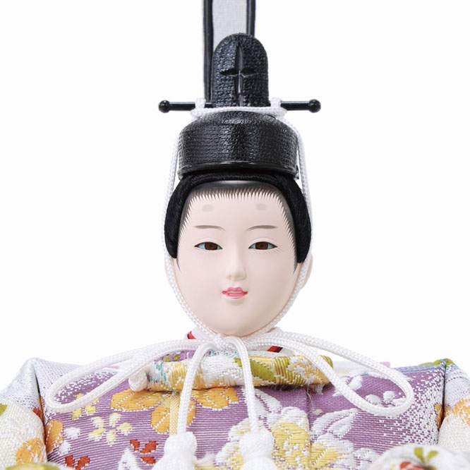 ひな人形 親王飾り（4M11-HH-164）男雛（顔）