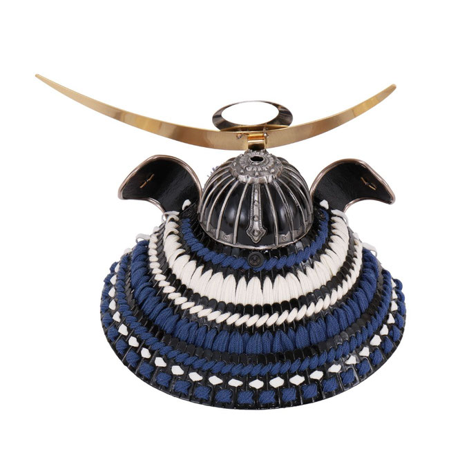 辰広作 兜1/5収納箱飾り 上杉（6M22-ST-771）兜の背面