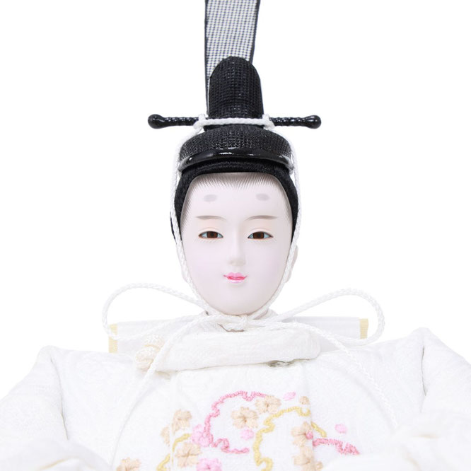 ひな人形 親王飾り（4M11-ST-178）男雛（顔）