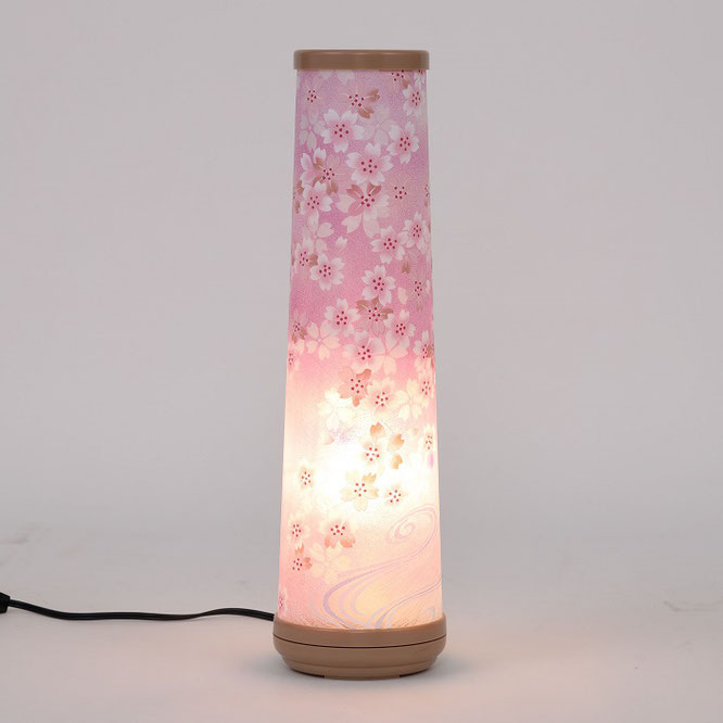 盆提灯 創作提灯 霊前灯 和花3号 桜（8842-90-186）※灯りが点く