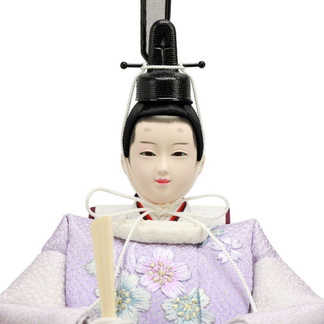 ひな人形 親王飾り（4M11-GT-170）男雛（顔）