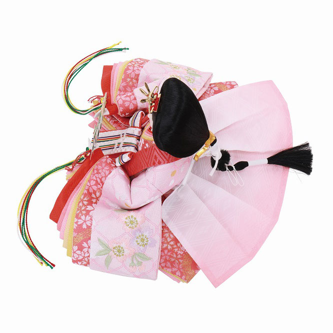 ひな人形 五人収納箱飾り（4L16-GT-612）女雛（衣裳）