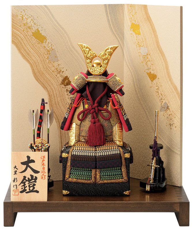 61%OFF!】 鎧飾り 龍玉作品 新伊賀 茶裾濃の糸 revecap.com