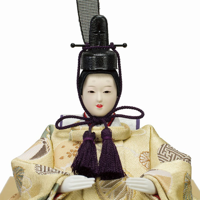 ひな人形 親王飾り（4L11-GT-196）男雛（顔）