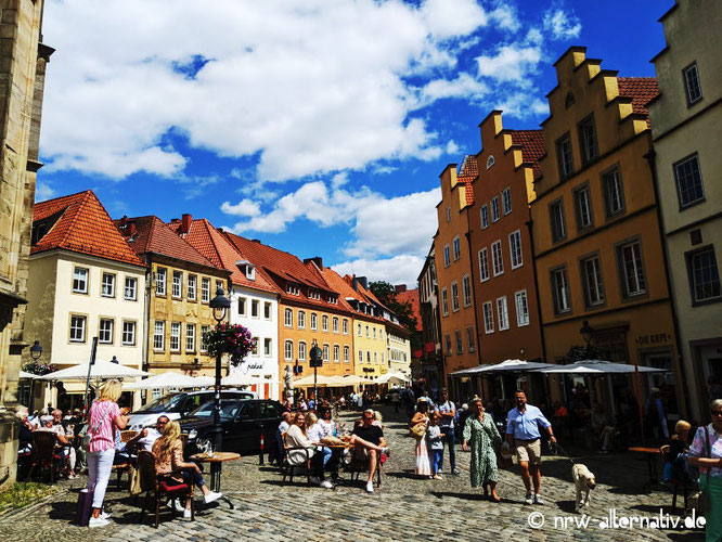 Blick in die Osnabrücker Altstadt