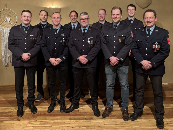 Der Vorstand der Freiwilligen Feuerwehr Zell e.V.