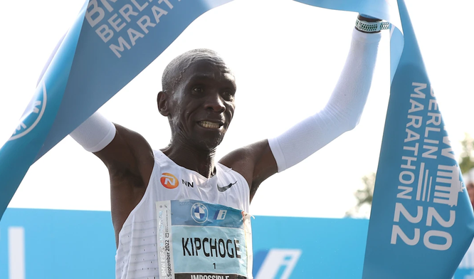 Eliud Kipchoge, impuso récord mundial en el Maratón de Berlín 2022