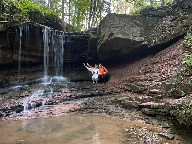 Spessart Trettstein Wasserfall Bayern 