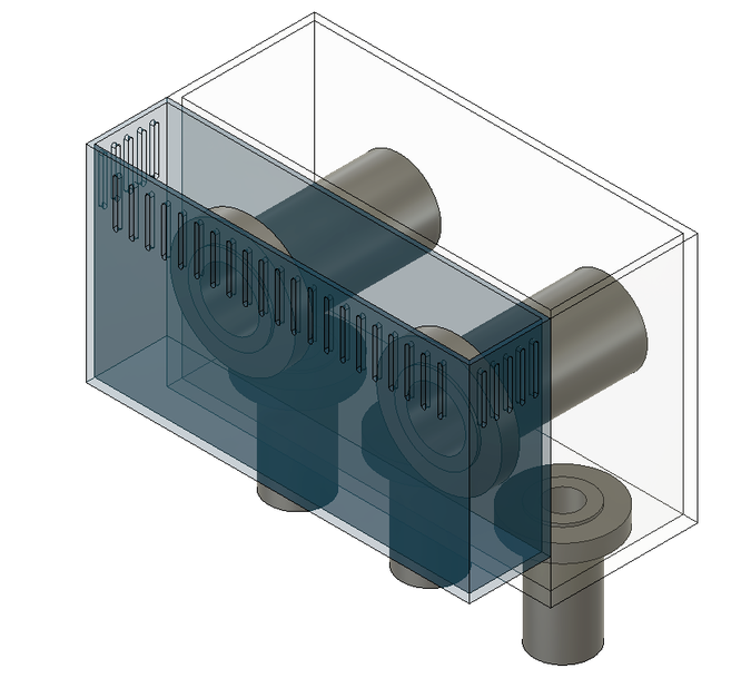 サイドフローボックス製作 - saff design サフデザイン hsbao 背面濾過
