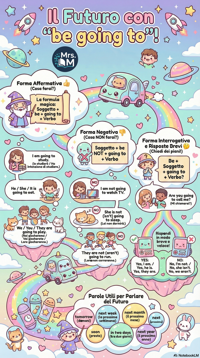 Infographics about be going to