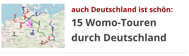 15 kurze Wohnmobiltouren in Deutschland