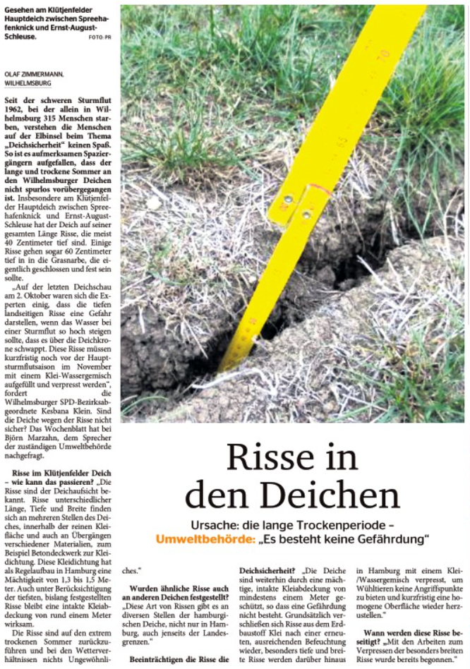 Wochenblatt Wilhelmsburg vom 02.11.18, Seite 3