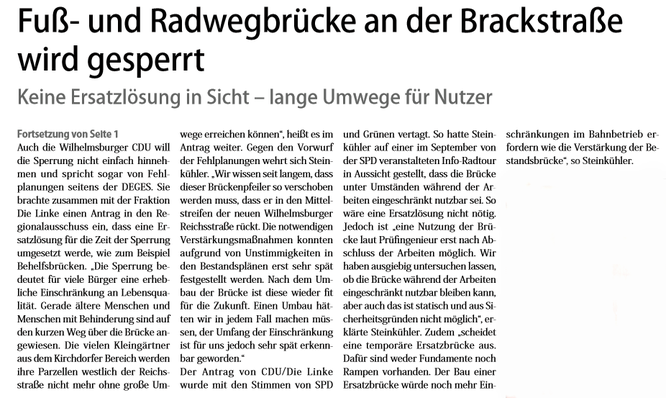 Neuer Ruf Wilhelmsburg vom 17.11.2018, Fortsetzung Seite 3