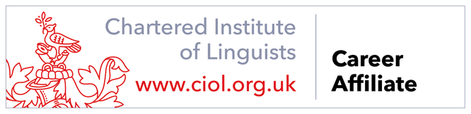 Sylvia Basche ist Career Affiliate des Chartered Institute of Linguistics (CIOL) - Englischunterricht Hamburg