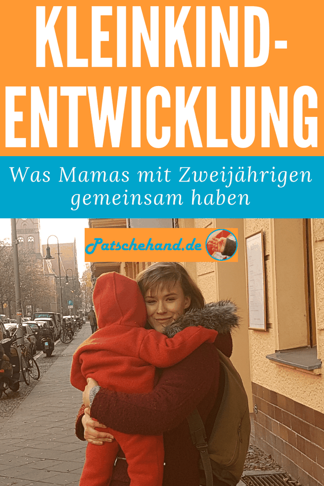 Grafik zum Blogpost rund um die kleinkindliche Entwicklung mit 25 Monaten zum Teilen auf facebook bzw. Pinnen auf Pinterest.