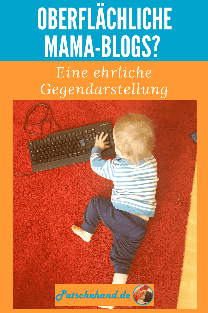 Grafik zum Pinnen oder Teilen zu meiner Gegendarstellung rund um vermeintlich nervige Instamamis und Mama-Blogs.
