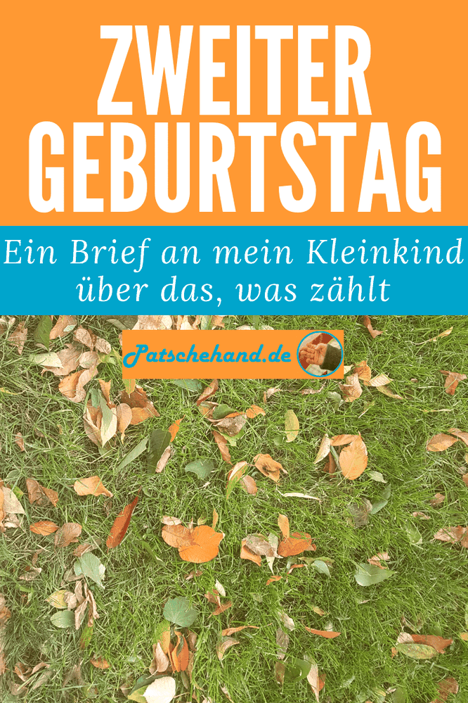 Grafik zu meinem Geburtstagsbrief auf Patschehand.de für Pinterest bzw. zum Teilen auf facebook