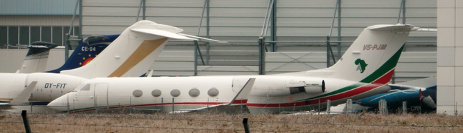 21-01-2016 - V5-PJM (GIII, 341) - EuroAirport Basel-Mulhouse, Switzerland - (C) R. Verhaegh