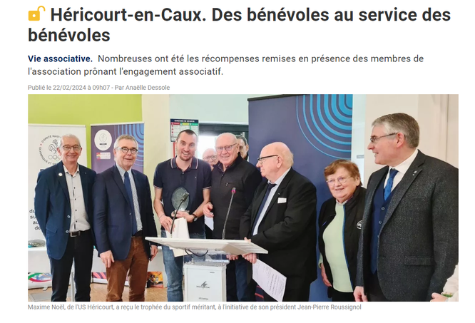 Merci à la presse locale qui assure la communication de toutes nos actions bénévoles.