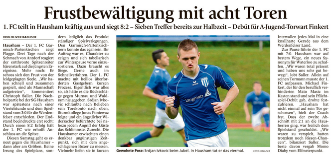Ga-Pa Tagblatt vom 03.11.2016
