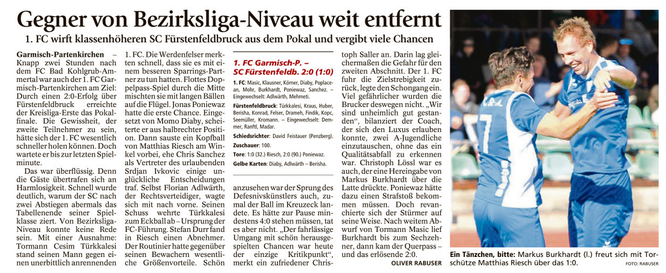 Ga-Pa Tagblatt vom 04.10.2016