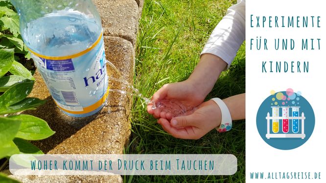 Experiment: Was ist Wasserdruck