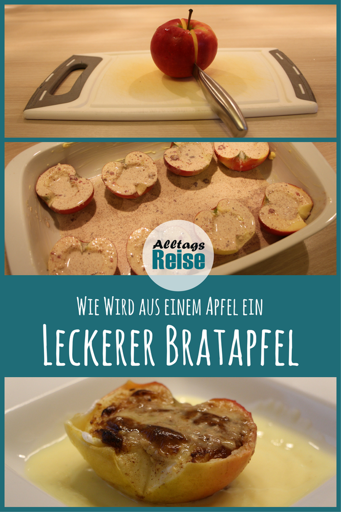 Wir verraten euch, wie aus einem ganz normalen Apfel ein leckerer Bratapfel wird.