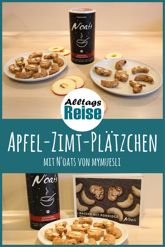 Lust auf leckere Apfel-Zimt-Plätzchen mit Porridge? Wir verraten dir ein ganz einfaches Rezept.