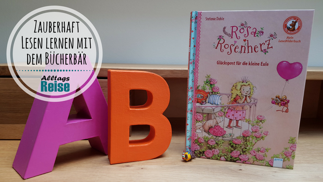 Leselern-Reihe Bücherbär aus dem Arena-Verlag: "Rosa Rosenherz - Glückspost für die kleine Eule"