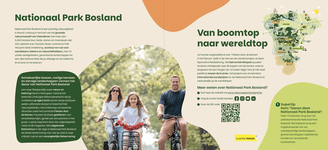 Tips voor Fietsers - Fietsen in en om Limburg 2026 - Nationaal Park Boslandspecial Fietsen door de bomen