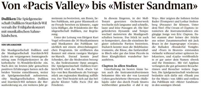 Oltner Tagblatt, 25.4.2017, S. 27