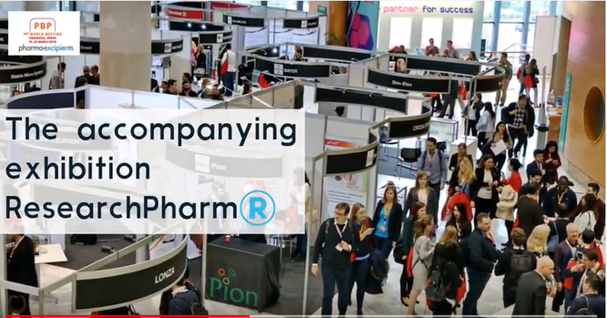 Photo of the ResearchPharm at the PBP World Meeting Granada 2018