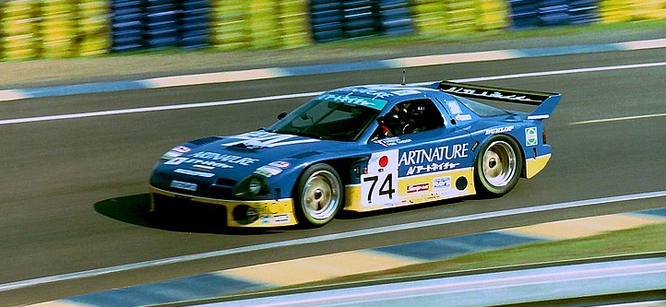 Mazda RX-7 Fabcar / 1994 Martin Lee (Londres) - Le Mans / upload 2008 / image libre en CC2.0