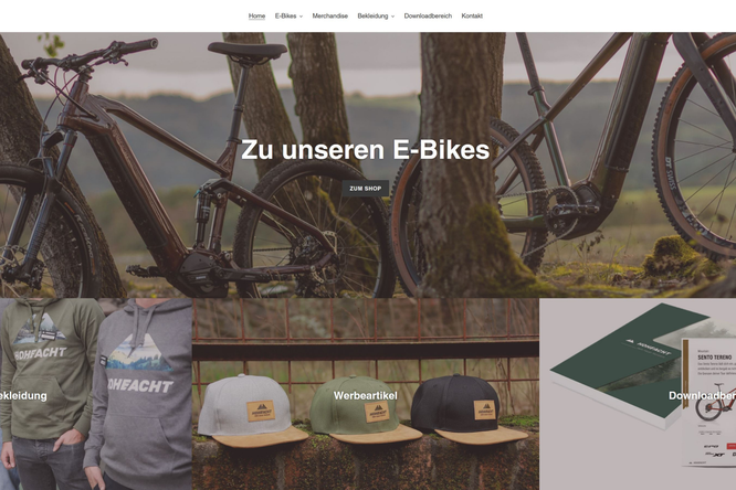 HoheAcht im eigenen B2B Shop