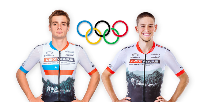 Am Montag starten die beiden Lexware-Athleten Maximilian Brandl und Martin Vidaurre bei den Olympischen Spielen.