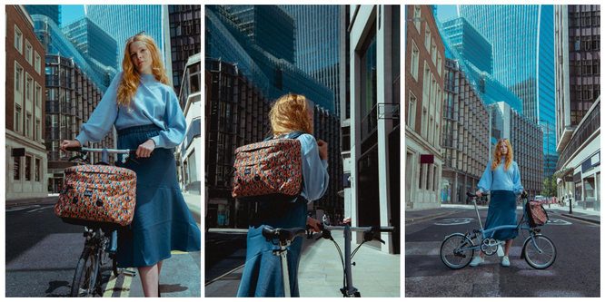 Brompton: Neue sommerliche Taschenkollektion Made with Liberty Fabric Metropolis