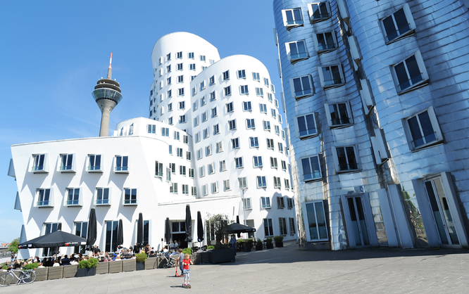 Gehrybauten Duesseldorf