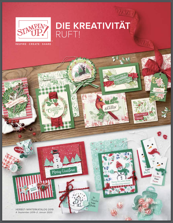 Herbst- Winterkatalog Stampin up 2019
