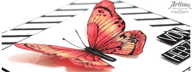 Schmetterlinge Stampin´ Up! Karte
