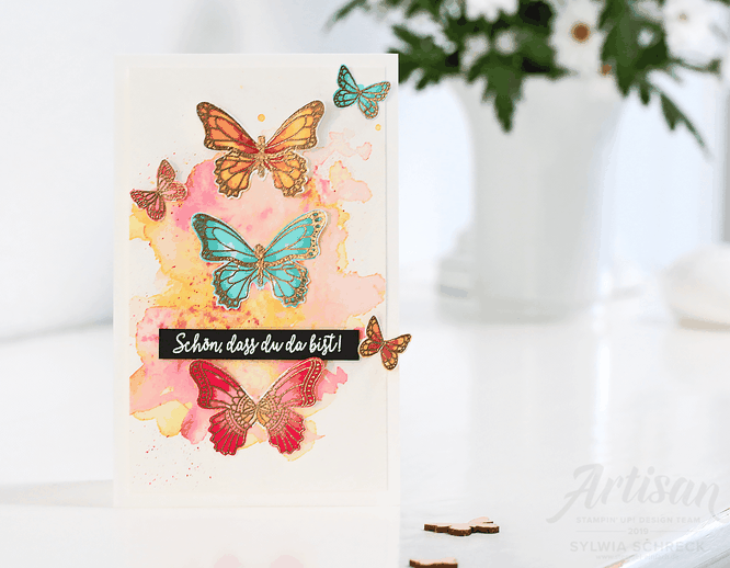 Schmetterlinge-Stampin up