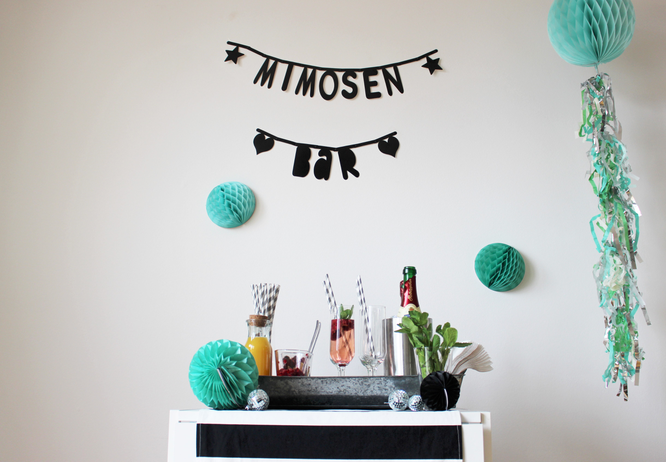 Bild: Ideen und Tipps für Sekt mal anders, als Sektbar und Pimp-your-Prosecco Getränkestation, gefunden auf Partystories.de