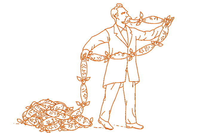 Maskenfresser_Illustration_Maturaarbeit_Authentizität