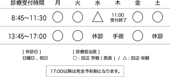 大森眼科_診療時間