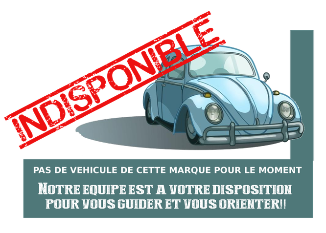 Pas de vehicule de cette marque disponibles