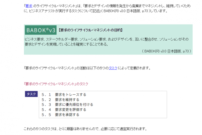 PDU取得シリーズeラーニング 【BSBOK®v3対応】プロジェクト・マネジャーのためのビジネスアナリシス 学習の流れ 第4章イメージ