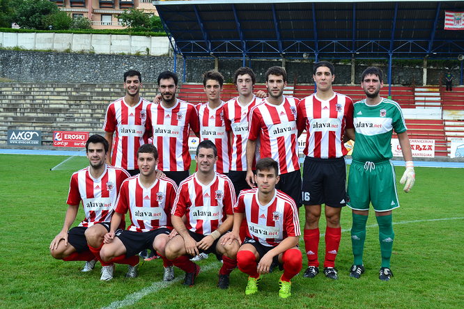 Primer once dispuesto por Ibon Cuartero esta pretemporada.