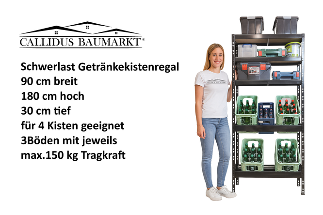 wasserkistenregal schwarz