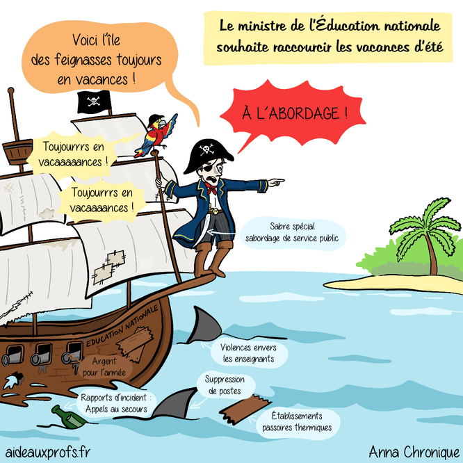 Edouard Geffray Ministre de l'éducation nationale veut réduire les vacances d'été